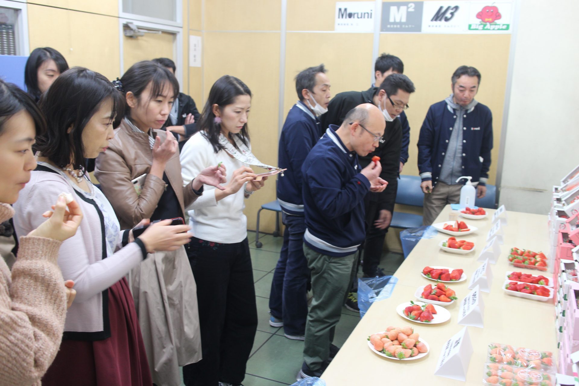 いちご試食会