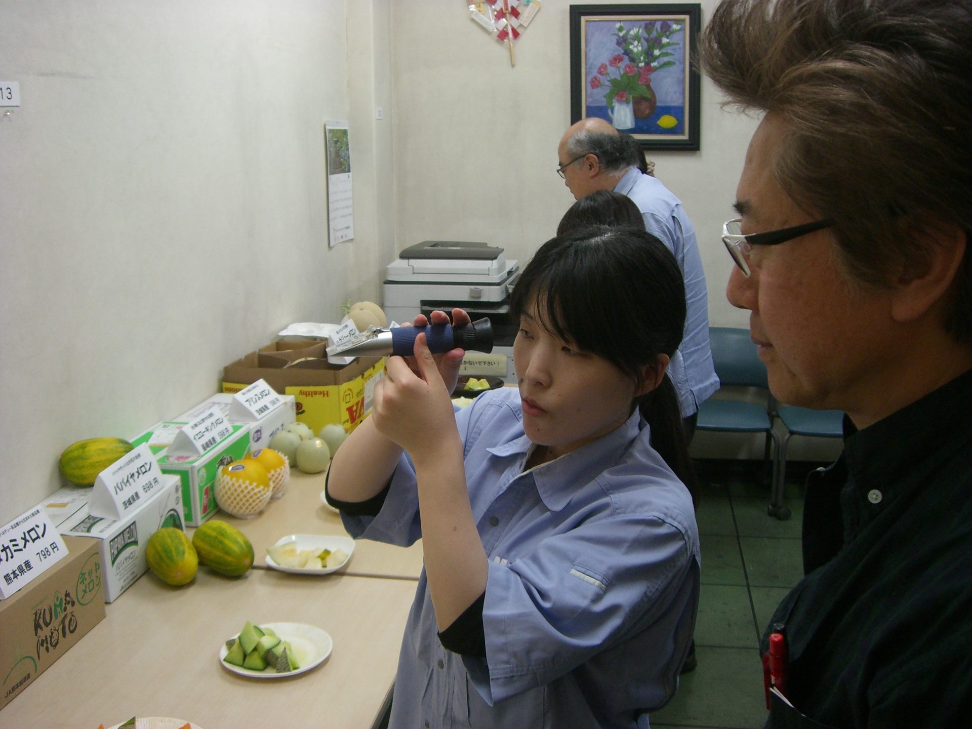 メロン試食会